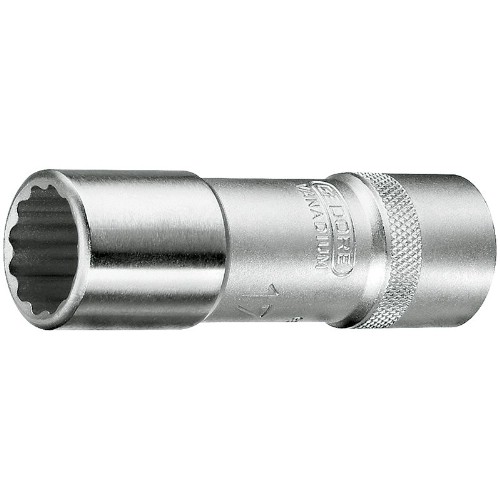 Hylse 1/2" 12-kant mm lang GEDORE D19L