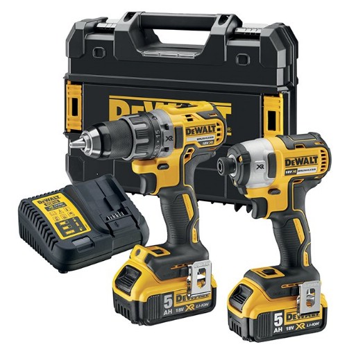 Kombipakke DEWALT DCK268P2T 18 V