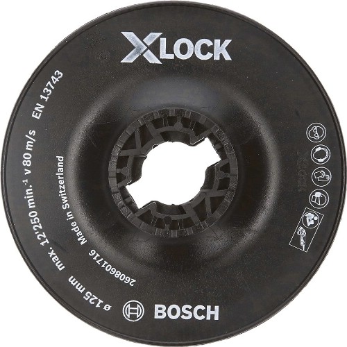 Slipetallerken BOSCH X-Lock til vinkelsliper