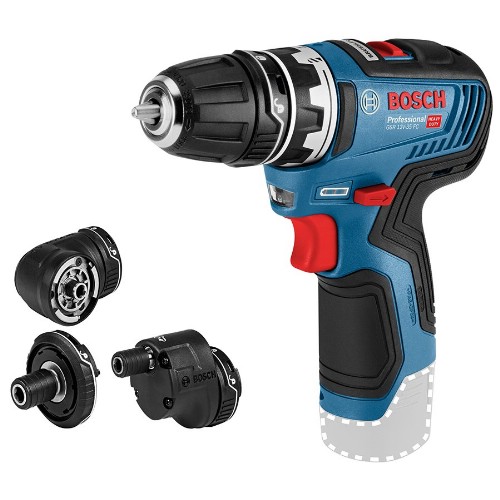 Bor-/skrumaskin BOSCH GSR 12 V-35 FC FlexiClick uten batteri