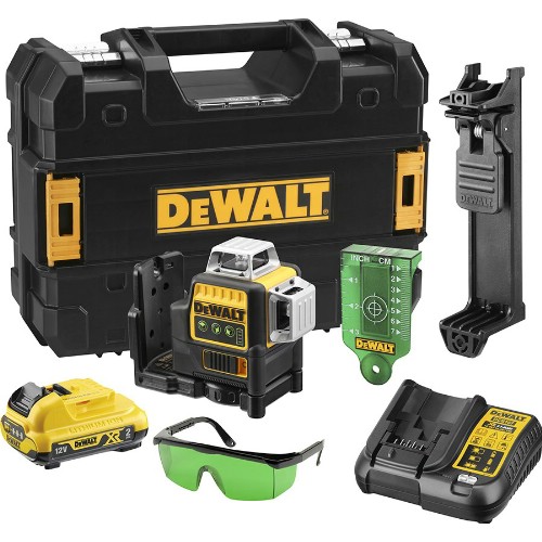 Sirkellaser DEWALT DCE089D1G Grøn 12 V