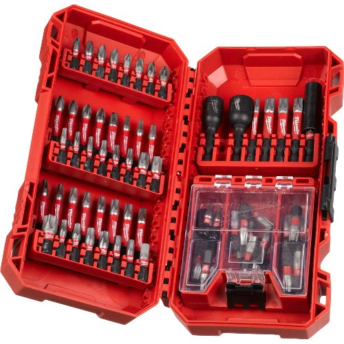 Bitssett 1/4" MILWAUKEE Shockwave Impact Duty 75-deler