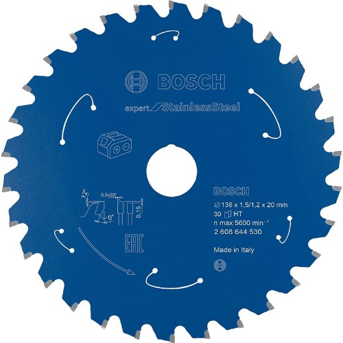 Sirkelsagblad BOSCH Expert for Stainless Steel for batterisager