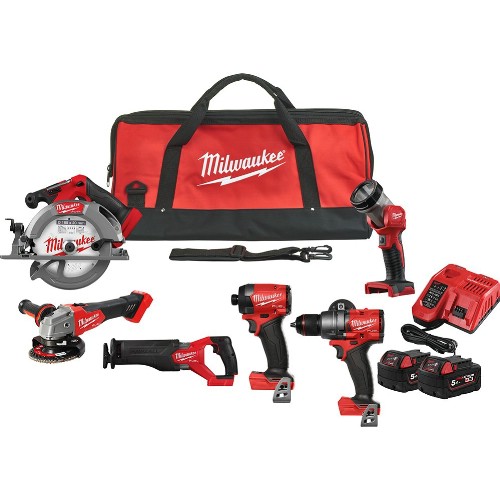 Kombipakke MILWAUKEE M18 FPP6G3-502B 18 V